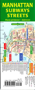 Manhattan Subways and Streets by Tauranac Press