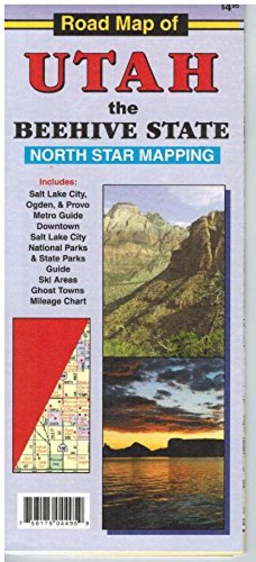 Cover of Road Map of Utah by North Star Mapping