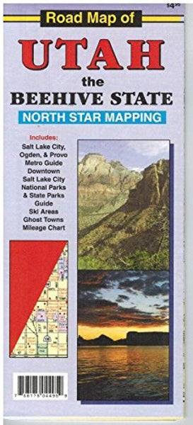 Cover of Road Map of Utah by North Star Mapping