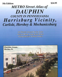 Dauphin County, Pennsylvania Atlas by Franklin Maps