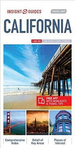 California : Insight Guides Travel Map by Insight Guides