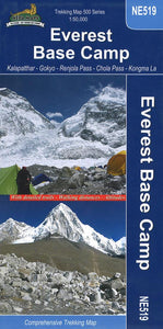 Everest Base Camp Trekking Map by Nepa Maps