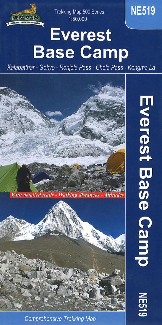 Cover of Everest Base Camp Trekking Map by Nepa Maps