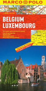 Belgium and Luxembourg by Marco Polo Travel Publishing Ltd