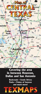 Texas, Central by Texmaps