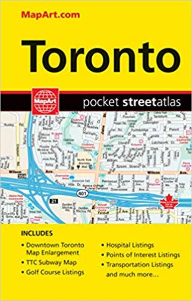 Cover of Toronto Pocket Street Atlas 