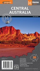 Central Australia, Australia by Hema Maps