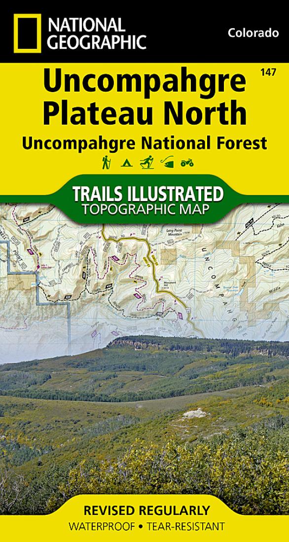 Uncompahgre Plateau north : Uncompahgre National Forest by National Geographic