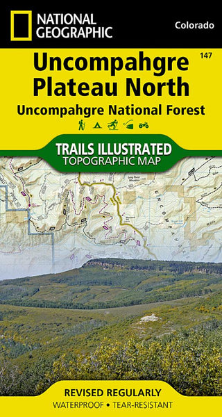 Uncompahgre Plateau north : Uncompahgre National Forest by National Geographic