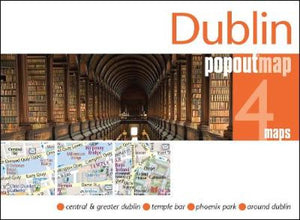 Dublin, Ireland, PopOut Map by PopOut Products