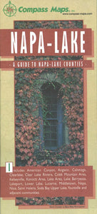 Napa & Lake County Winery Locations by Compass Maps
