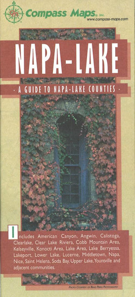 Cover of Napa & Lake County Winery Locations