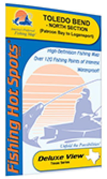 Cover of Toledo Bend-North Section Fishing Map by Fishing Hot Spots
