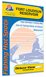 Fort Loudoun Reservoir Fishing Map by Fishing Hot Spots