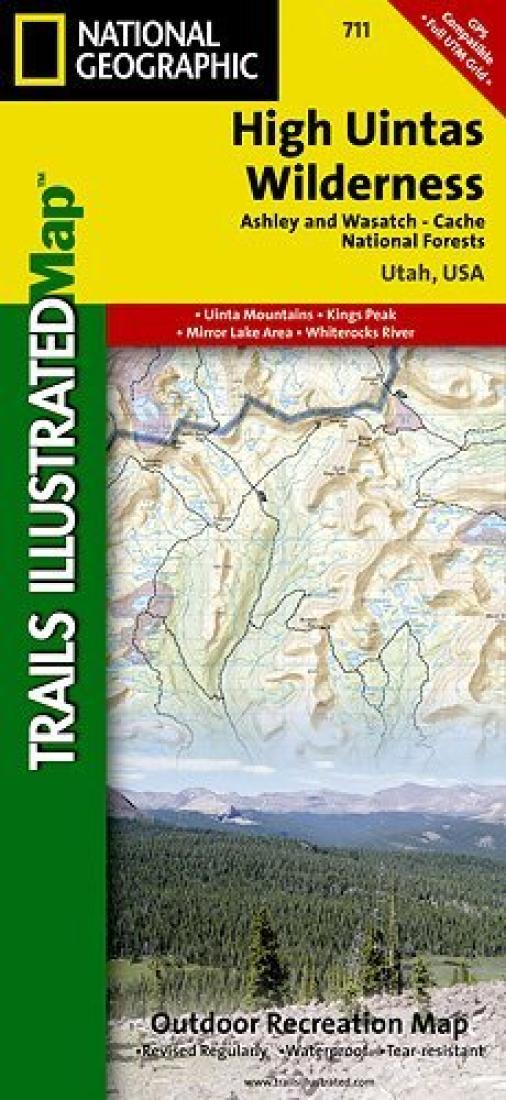 High Uintas Wilderness : Ashley and Wasatch-Cache National Forests : Utah, USA by National Geographic
