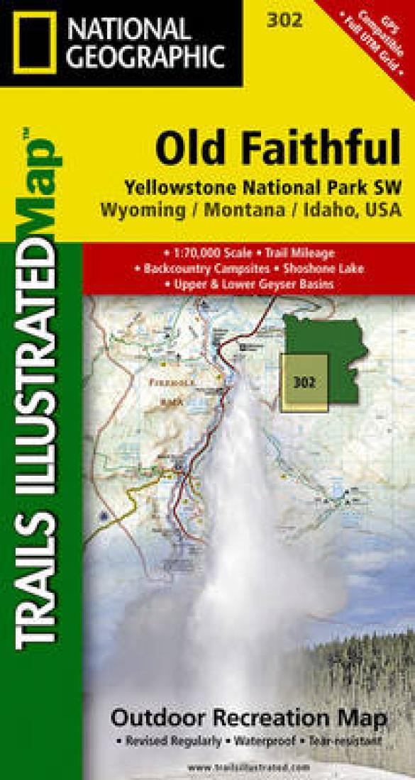 Old Faithful : Yellowstone National Park sw : Wyoming/Montana/Idao, USA by National Geographic