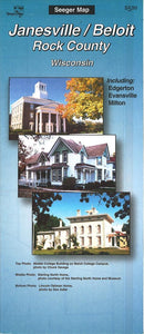 Janesville, Beloit and Rock County, Wisconsin by The Seeger Map Company Inc.