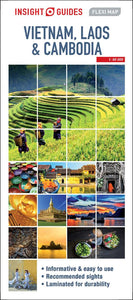 Vietnam, Cambodia and Laos : Insight Guides Flexi Map by Insight Guides