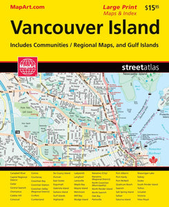Vancouver Island Area Road Atlas by Canadian Cartographics Corporation
