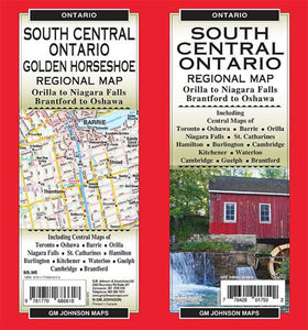 South Central Ontario (Golden Horseshoe), Ontario Regional Map Regional Map by GM Johnson