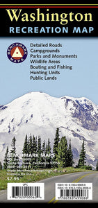 Washington : recreation map : The Evergreen State