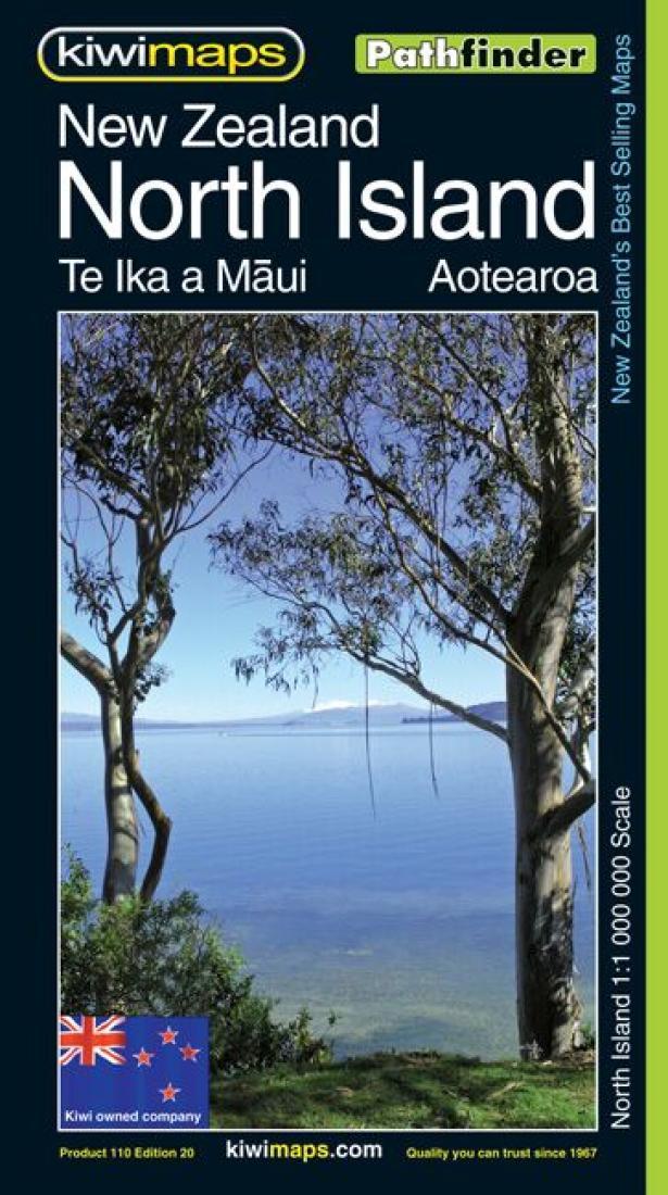Cover of North Island, New Zealand, Pathfinder Map 