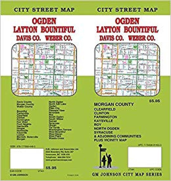 Cover of Ogden, Layton, Bountiful, Davis County and Weber County, Utah by GM Johnson