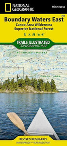 Boundary Waters Canoe Area Wilderness east : Superior National Forest : Minnesota, USA = Boundary Waters east : Canoe Area Wilderness : Superior National Forest by National Geographic