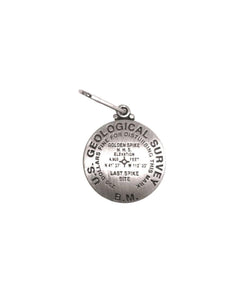 Golden Spike Site, Golden Spike National Historic Site, Utah Zipper Pull by Geo-Situ