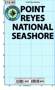 Point Reyes National Seashore, California by Tom Harrison Maps