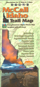 McCall, Idaho Trail Map by Adventure Maps