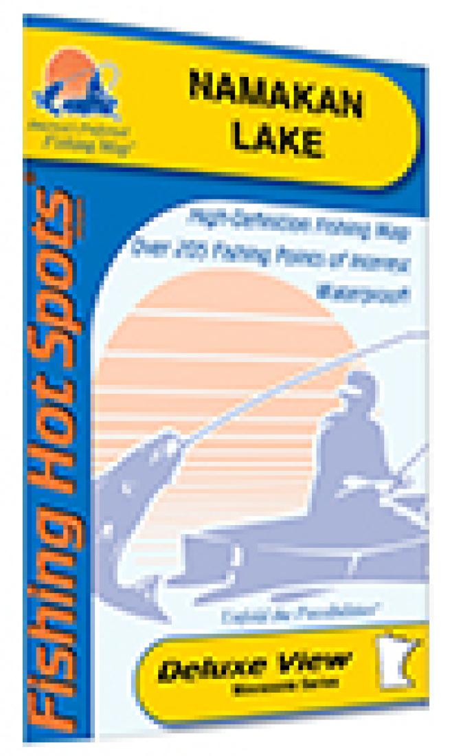 Cover of Lake Namakan Fishing Map by Fishing Hot Spots