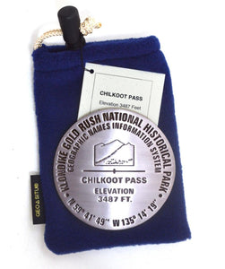 Chilcoot Pass, Klondike Gold Rush National Historical Monument, Alaska Paperweight by Geo-Situ