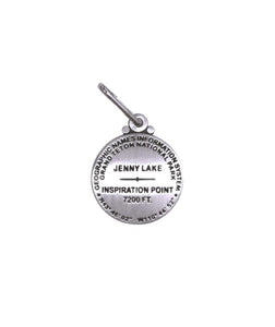 Jenny Lake & Inspiration Point, Grand Teton National Park, Wyoming Zipper Pull by Geo-Situ