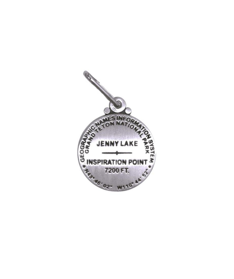 Cover of Jenny Lake & Inspiration Point Grand Teton National Park Wyoming Zipper Pull 