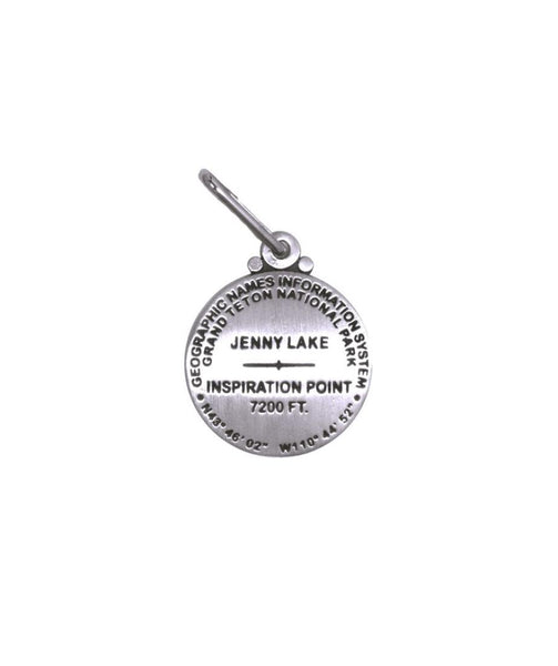 Cover of Jenny Lake & Inspiration Point Grand Teton National Park Wyoming Zipper Pull 