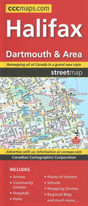 Halifax, Dartmouth and Area Street Map by Canadian Cartographics Corporation