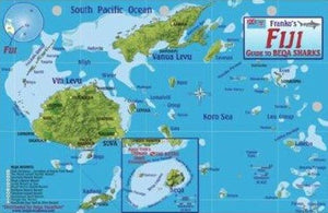 Fiji Shark Card by Frankos Maps Ltd.
