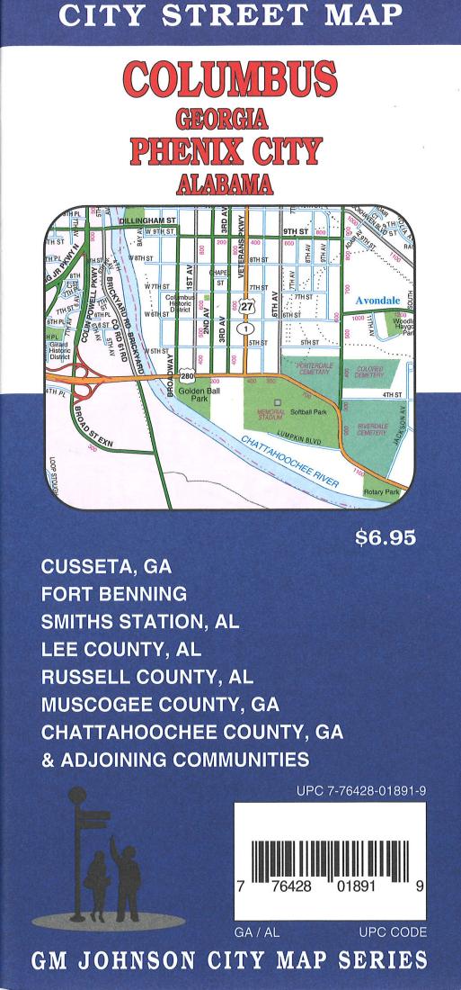 Cover of Columbus, Georgia and Phenix City, Alabama by GM Johnson