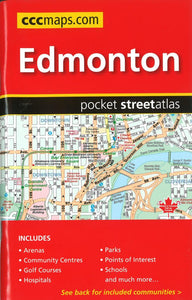 Edmonton AB Pocket Street Atlas by Canadian Cartographics Corporation