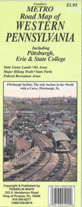 Pennsylvania, Western by Franklin Maps