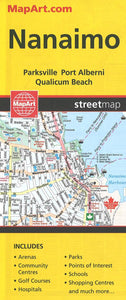 Nanaimo, BC Map by Canadian Cartographics Corporation