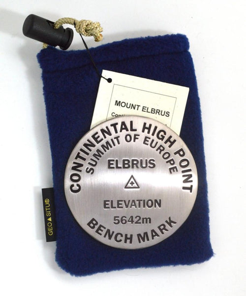 Cover of Mt. Elbrus Europe High Point Benchmark Paperweight 
