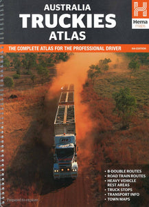 Australia Truckies Atlas, 6th edition by Hema Maps