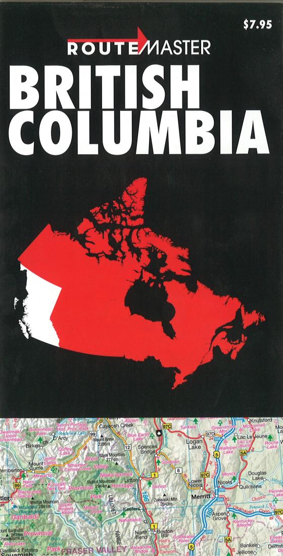 Cover of British Columbia Quick Fold by Route Master