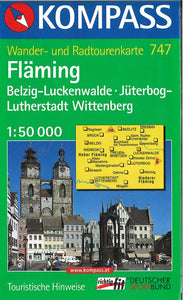 Flaming Hiking Map By Kompass