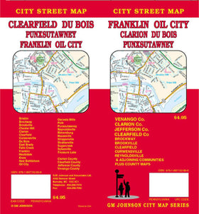 Franklin, Oil City, Clarion, DuBois, Clearfield and Punxsutawney, Pennsylvania by GM Johnson