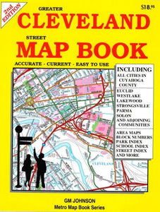 Cleveland, Ohio, Street Map Book by GM Johnson