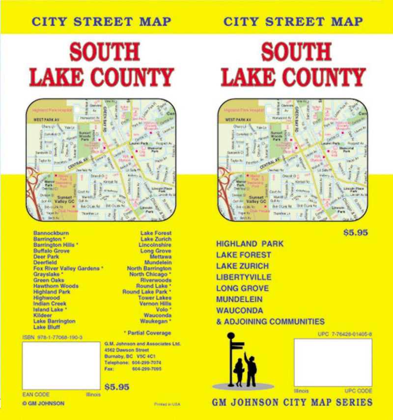 Cover of Lake County, South, Illinois by GM Johnson