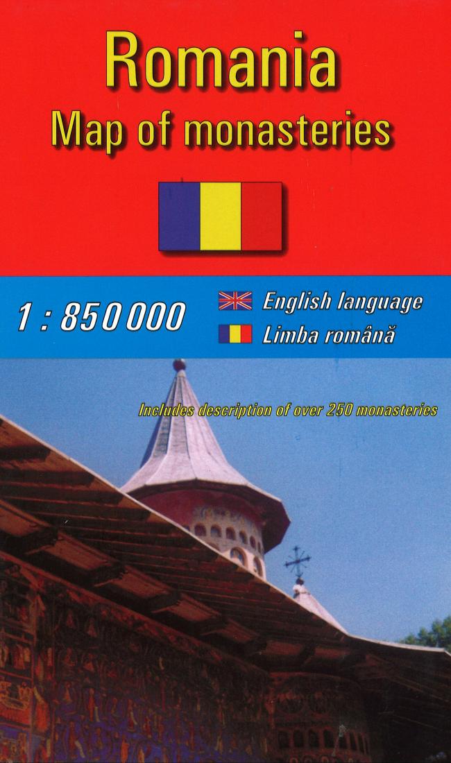 Cover of Romanian Monasteries Map by Amco Press